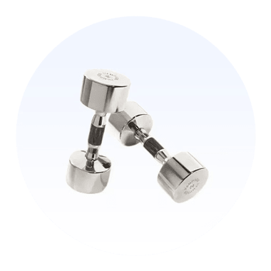 Chrome Dumbbells