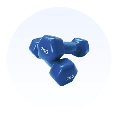 Vinyl Dumbbells