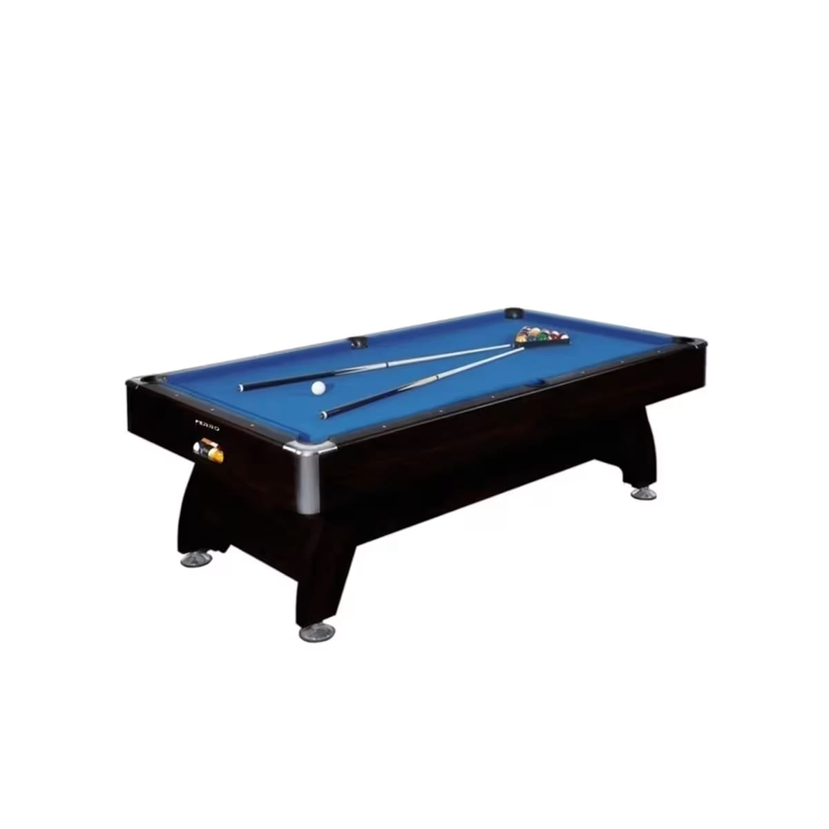 Ferro 7 Feet Wooden Billiard Table, Blue