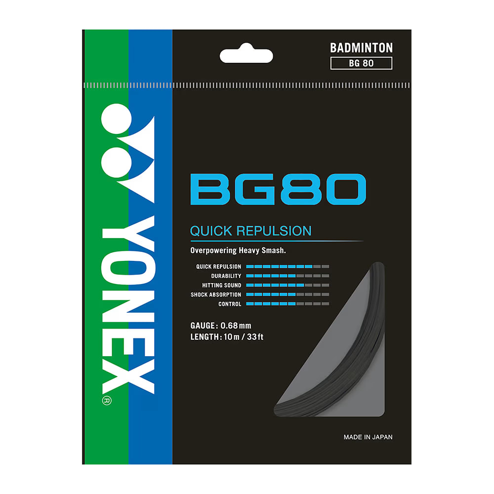 Yonex BG80 Badminton String (10mtr)
