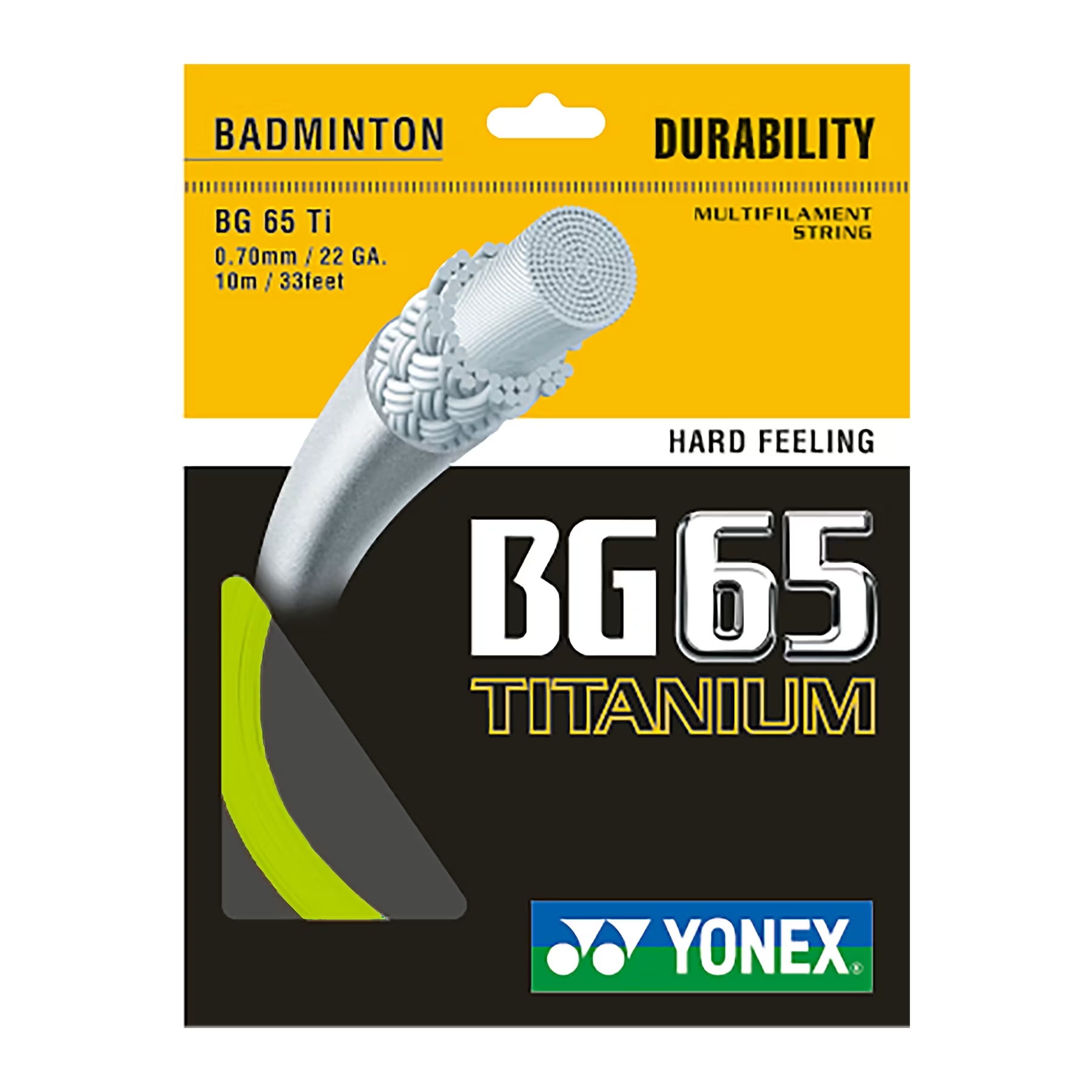 Yonex BG65TI-2 Badminton String (200mtr)