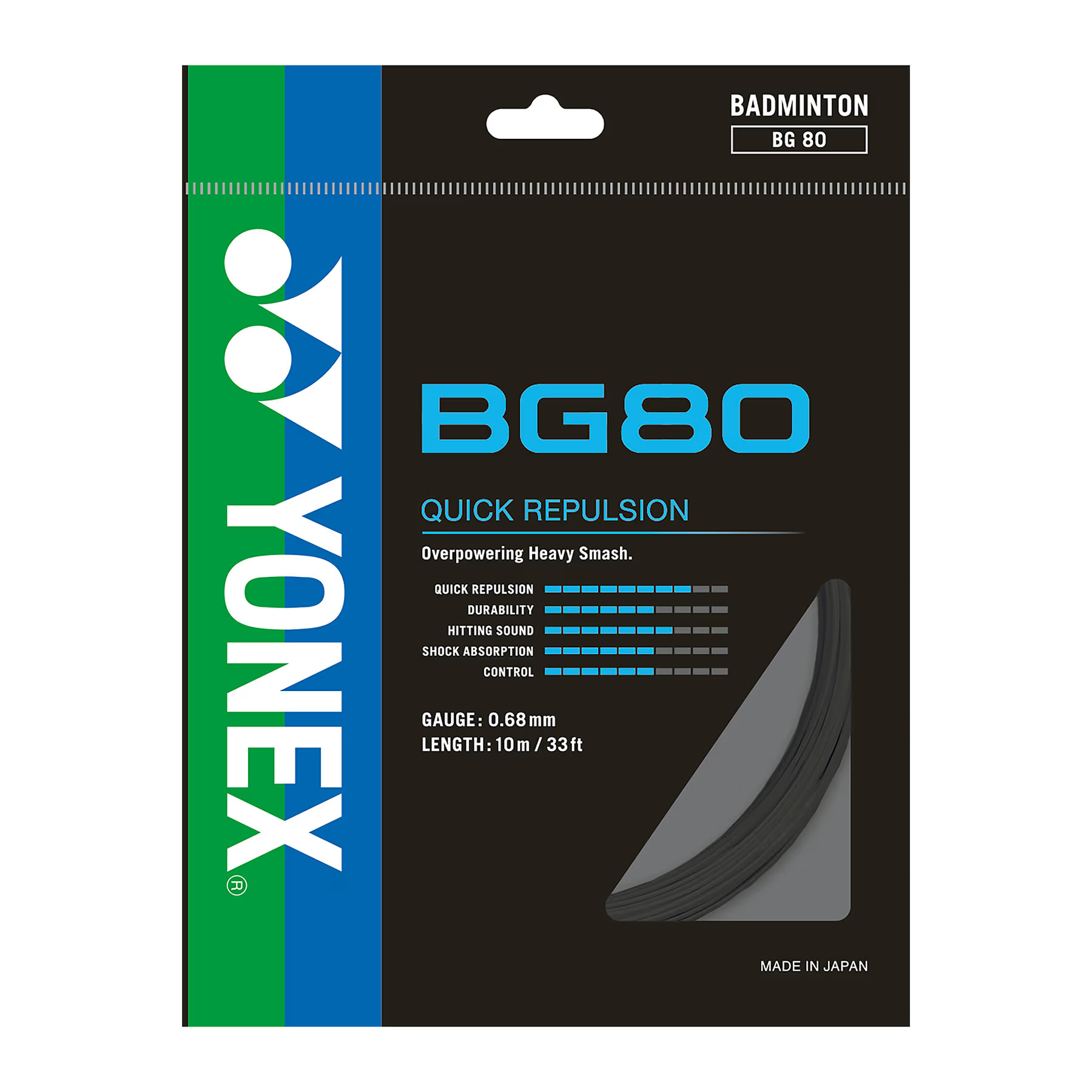Yonex BG80-2 Badminton String (200mtr)