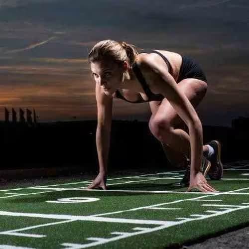 TRIMLIFE Gym Sled CrossFit Training Turf, 10M