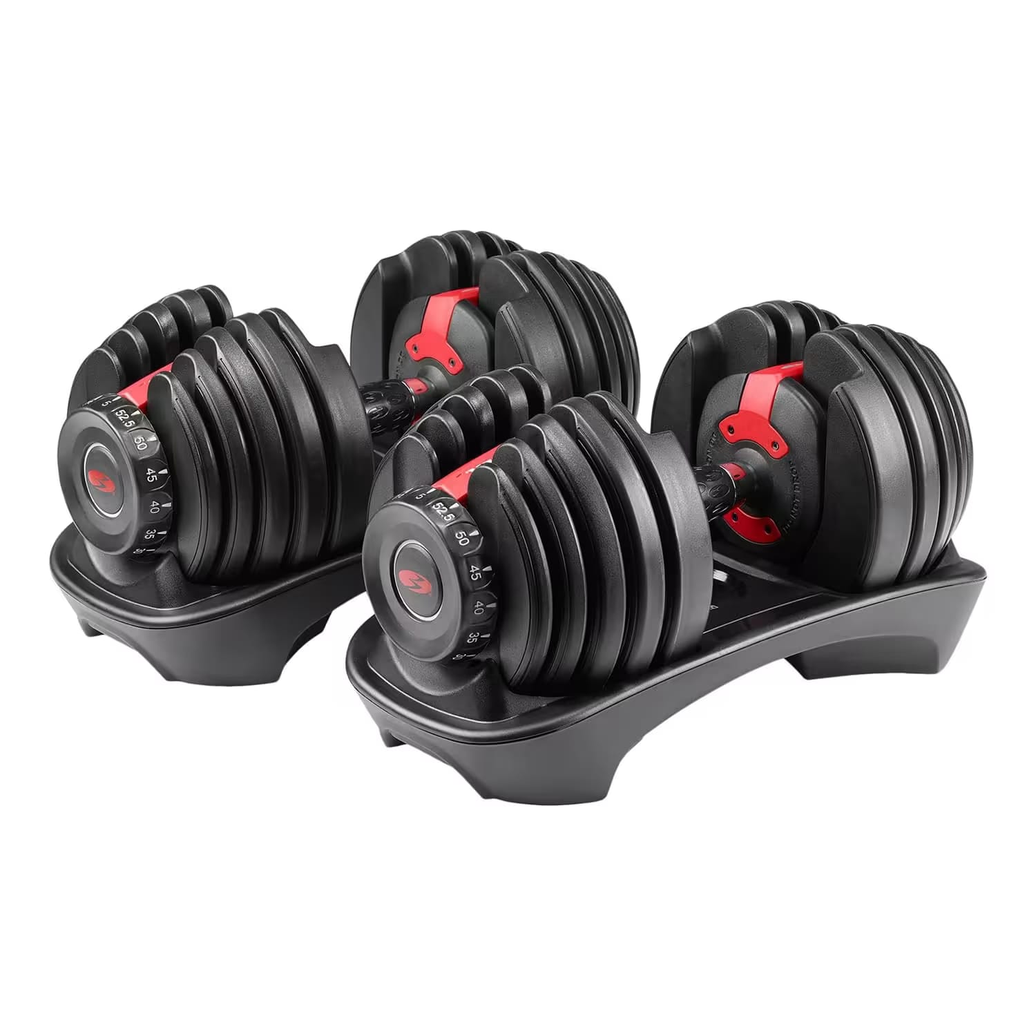 Bowflex SelectTech 5-52lb Dumbbells, Single Piece