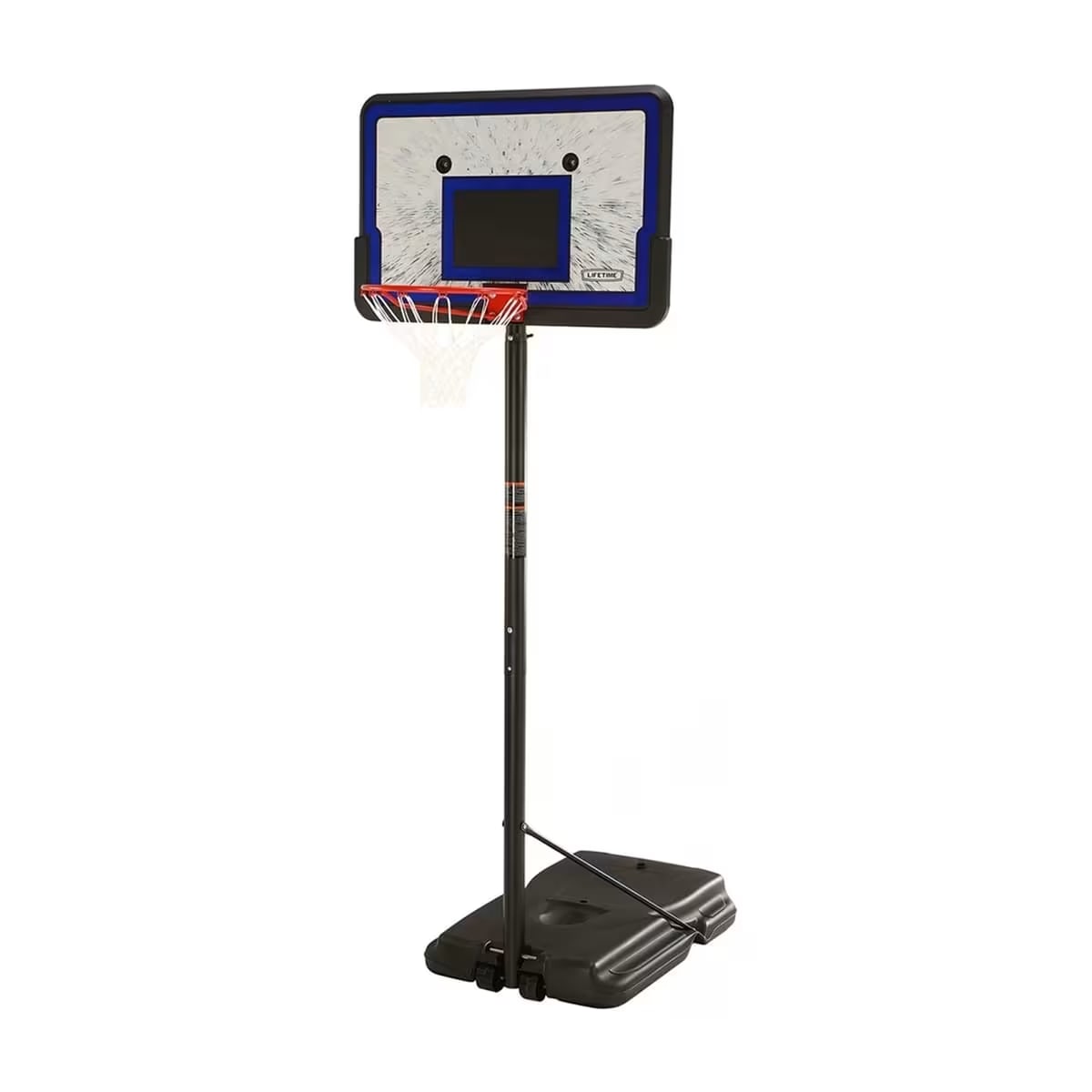 Life Time Adjustable Impact Portable Basketball Hoop, 44 Inch