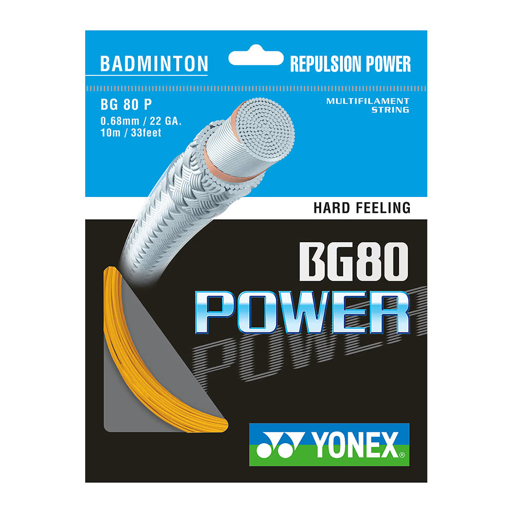 Yonex BG80P Badminton String (10mtr)