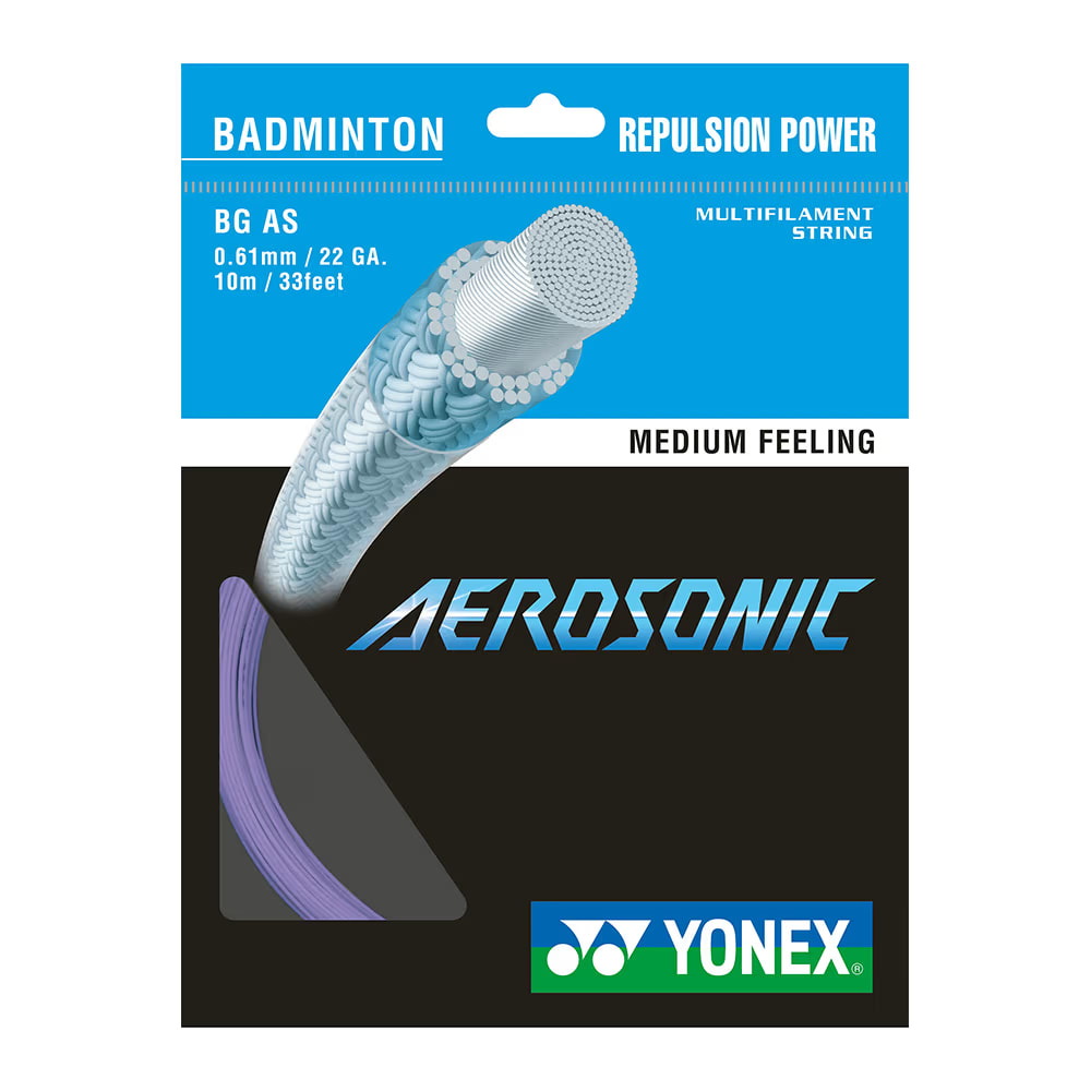 Yonex BGAS AEROSONIC Badminton String (10mtr)