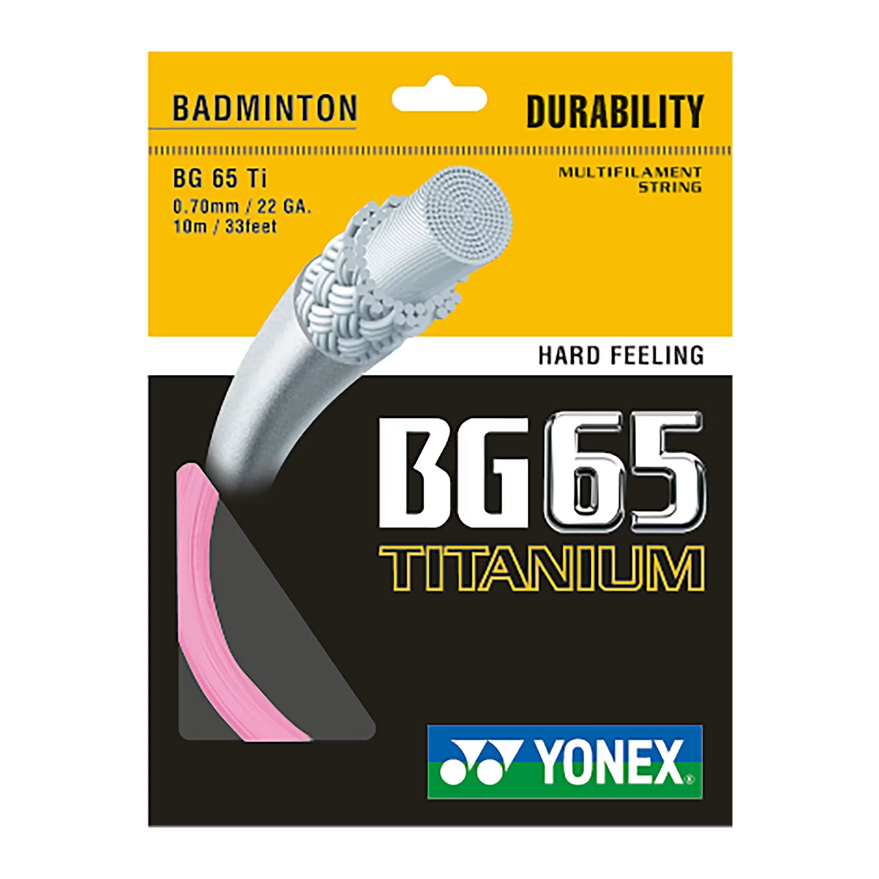 Yonex BG65TI-2 Badminton String (200mtr)