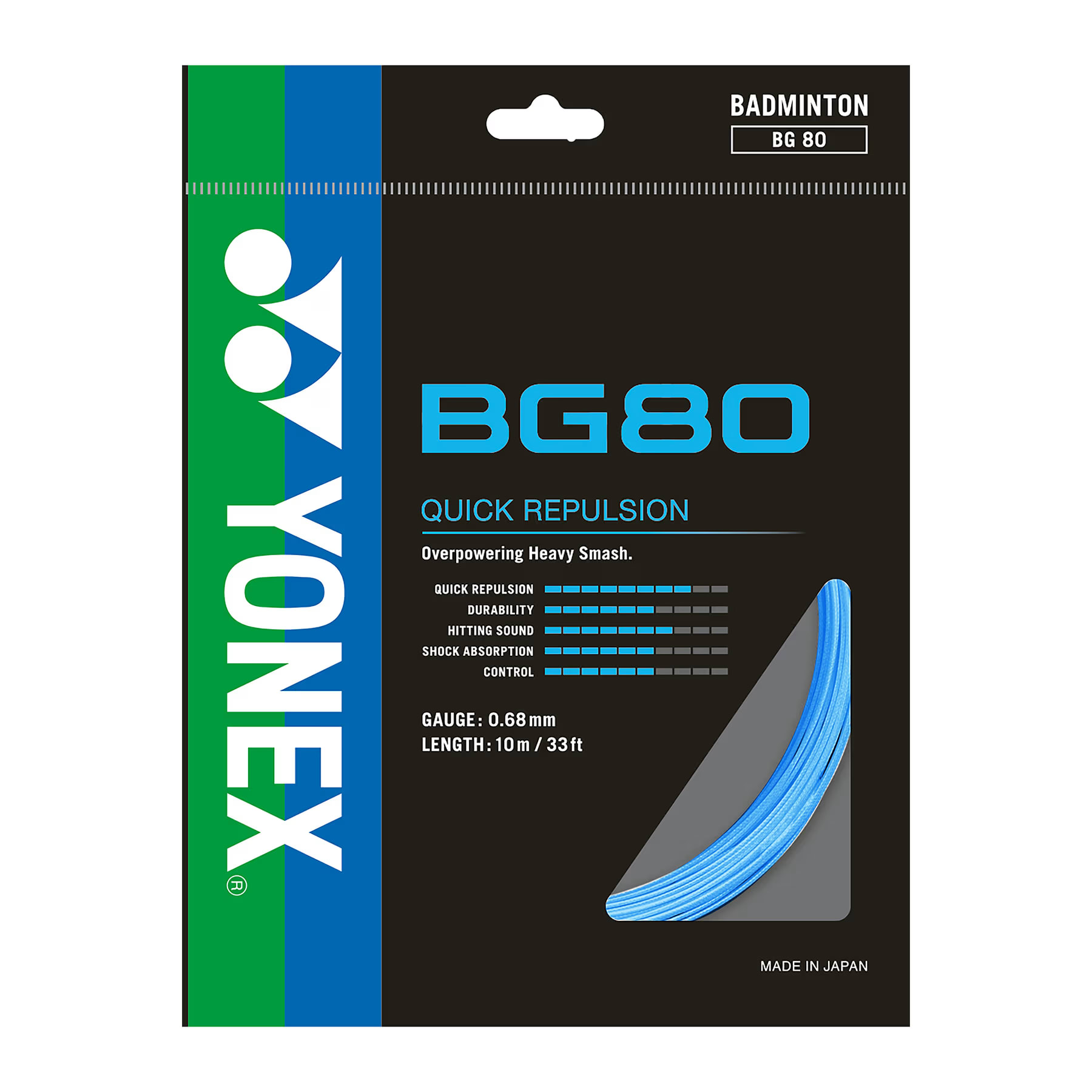 Yonex BG80-2 Badminton String (200mtr)
