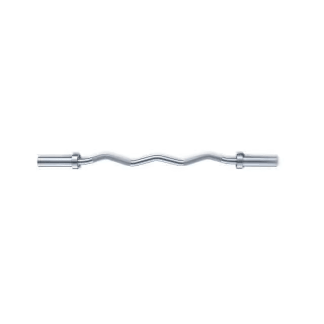 Ziva Olympic Chrome Ez Curl Bar 1.2M