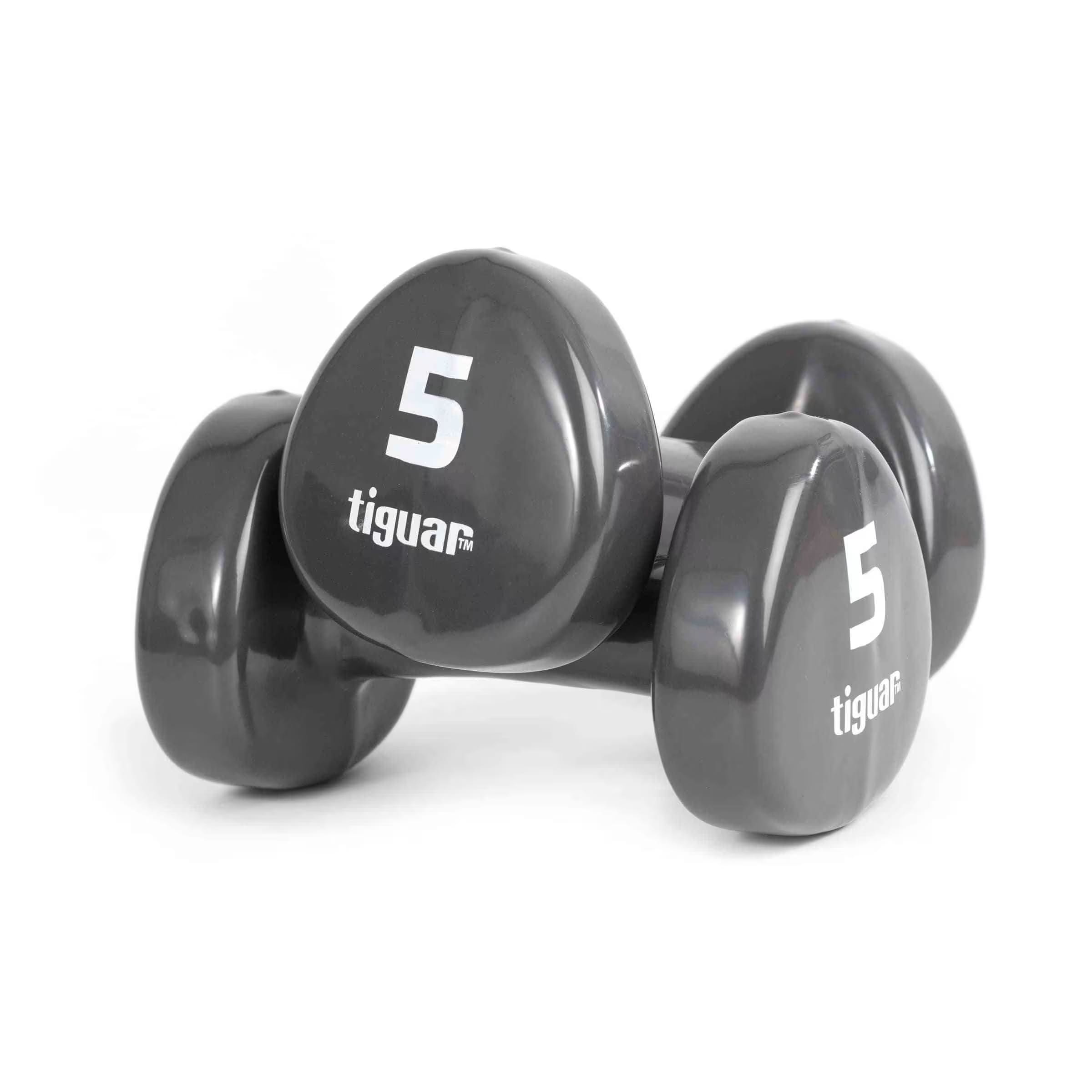 Tiguar Vinyl Dumbbells-Pair