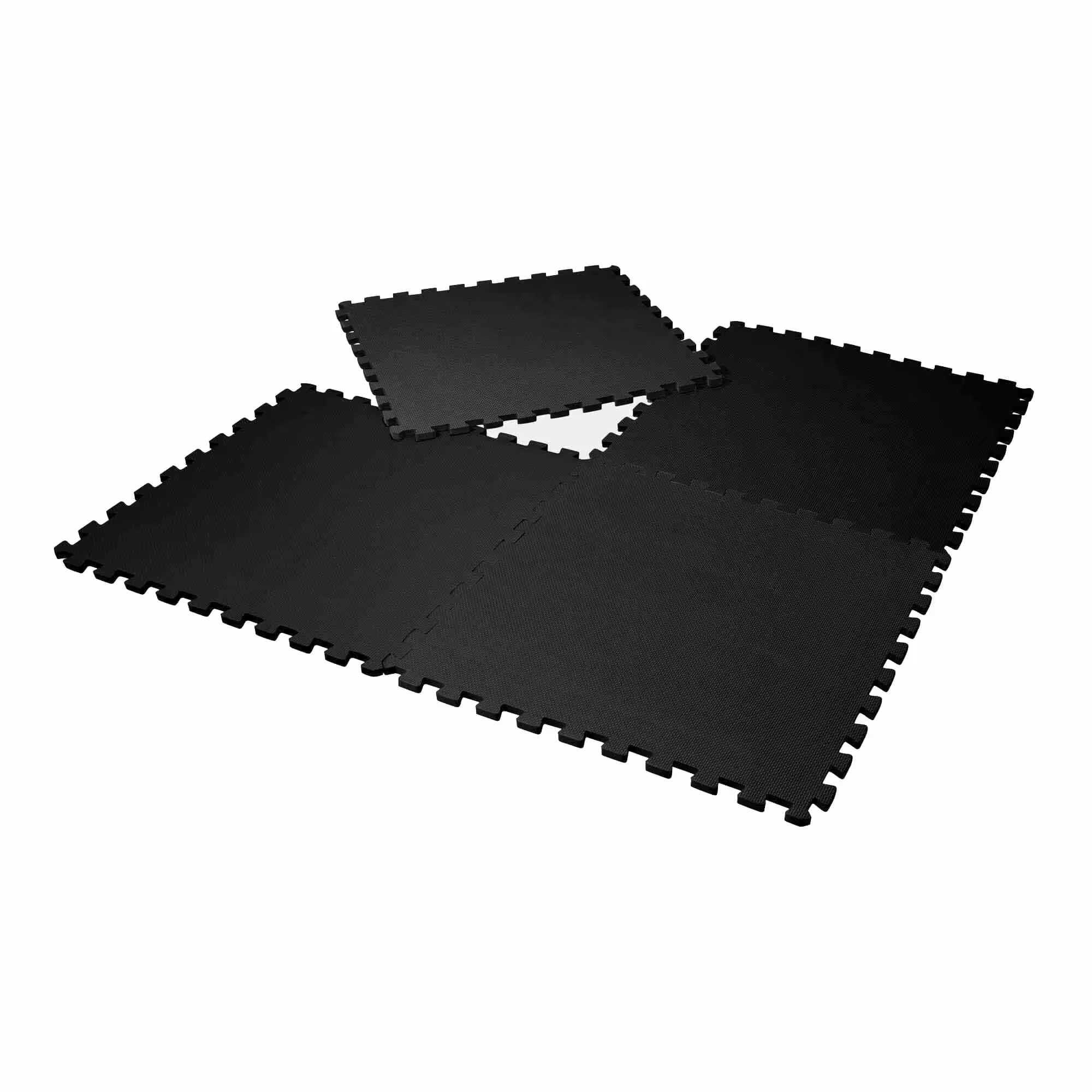 Body Sculpture Interlocking Mat, Black, 60x60x4cm x 12mm
