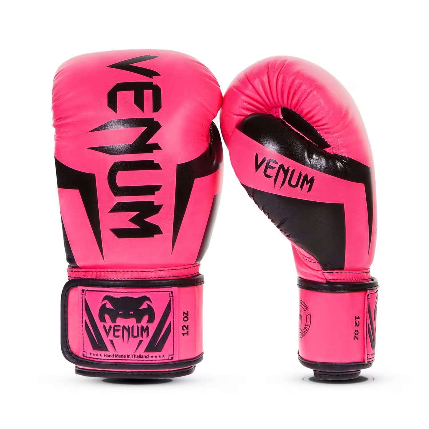 Venum Elite Gloves, New Pink
