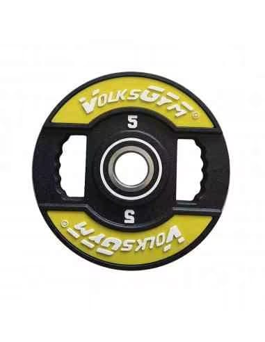 Volksgym CPU Coated Olympic Weight Plate, 5 Kg 