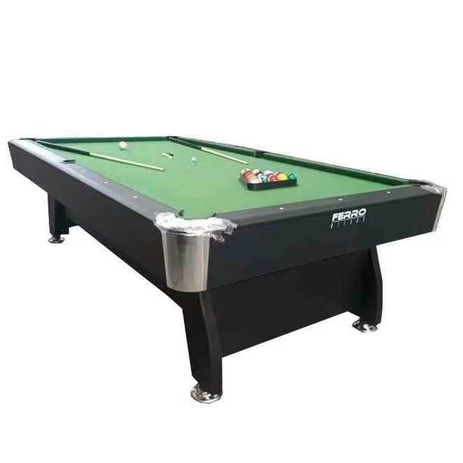 Ferro Billiard Table, Green