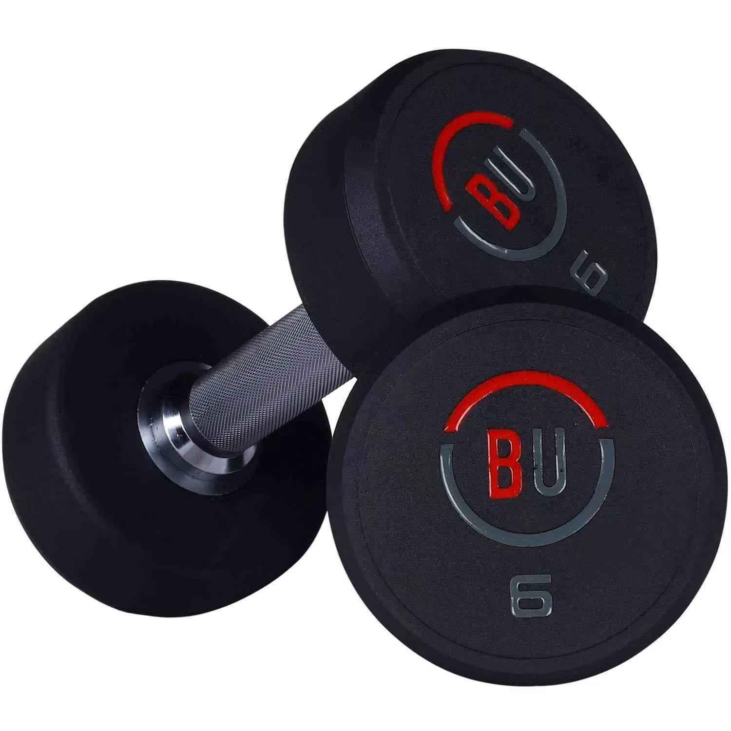 Buy BU Rubber Solid Dumbbell 2Kg To 20Kg Online at Best Price in