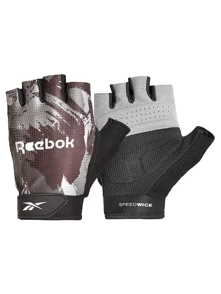 Reebok Fitness Fitness Gloves, Camo, M
