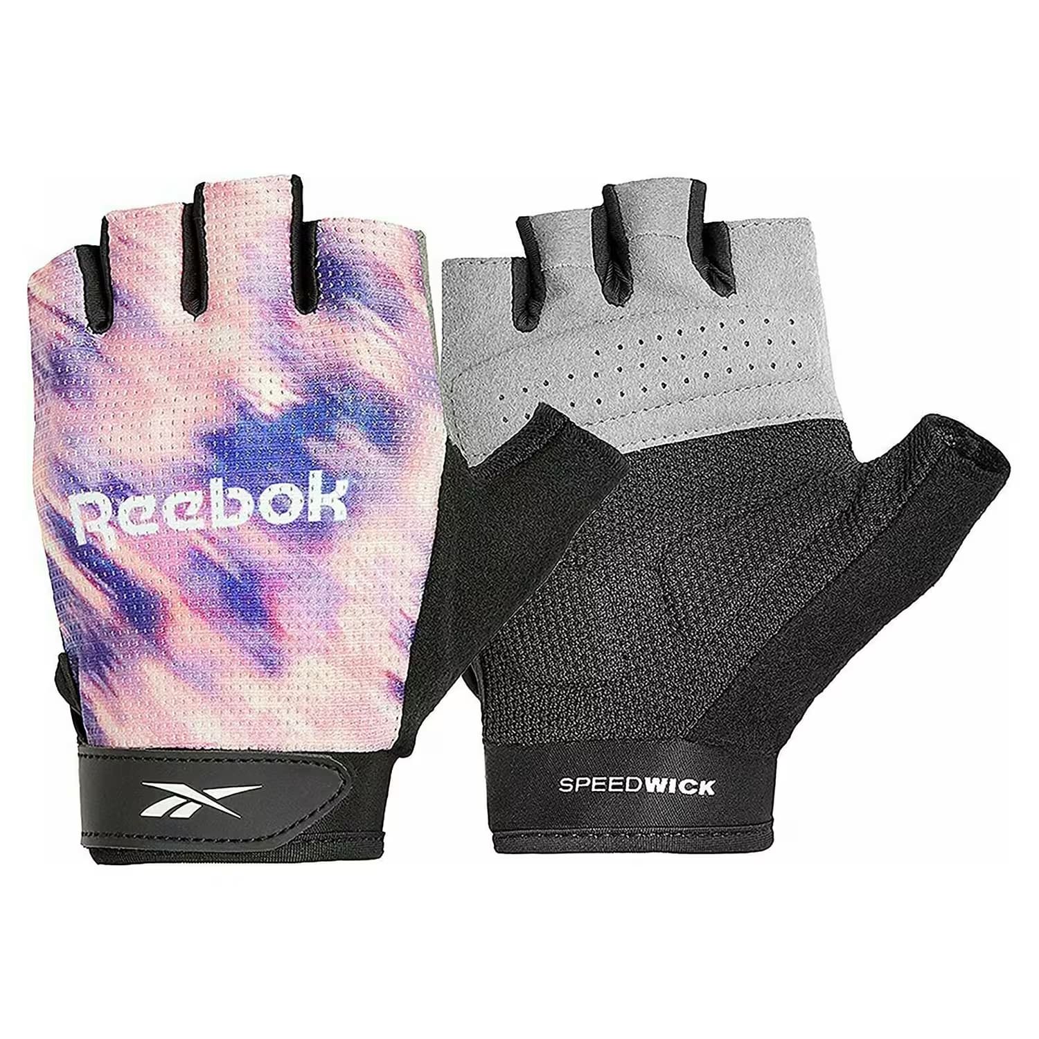 Reebok Fitness Fitness Gloves, Pink, L