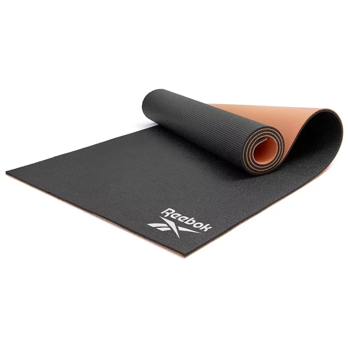 Reebok Fitness Double Sided 6mm Yoga Mat, Desert Dust, 6 mm