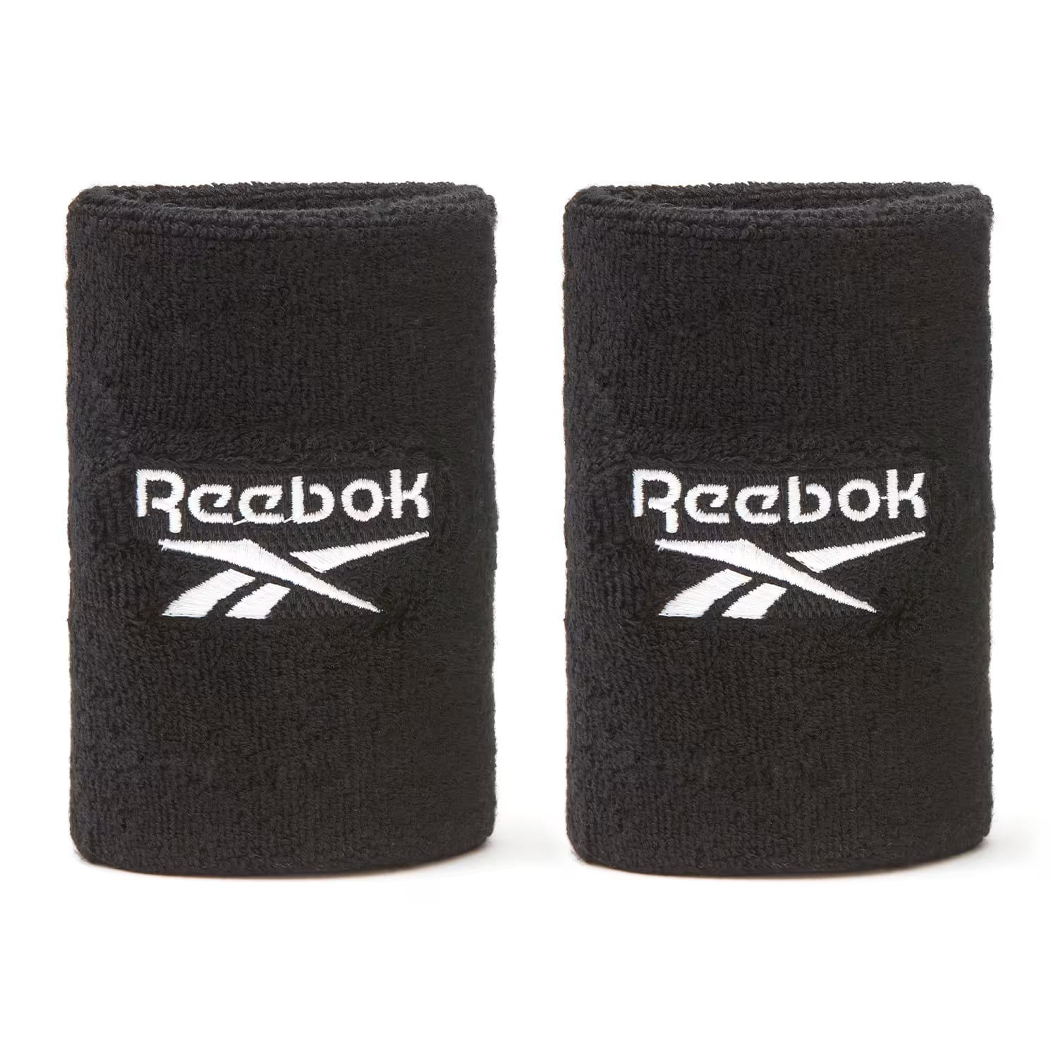 Reebok Fitness Sports Wristbands (Long), Black
