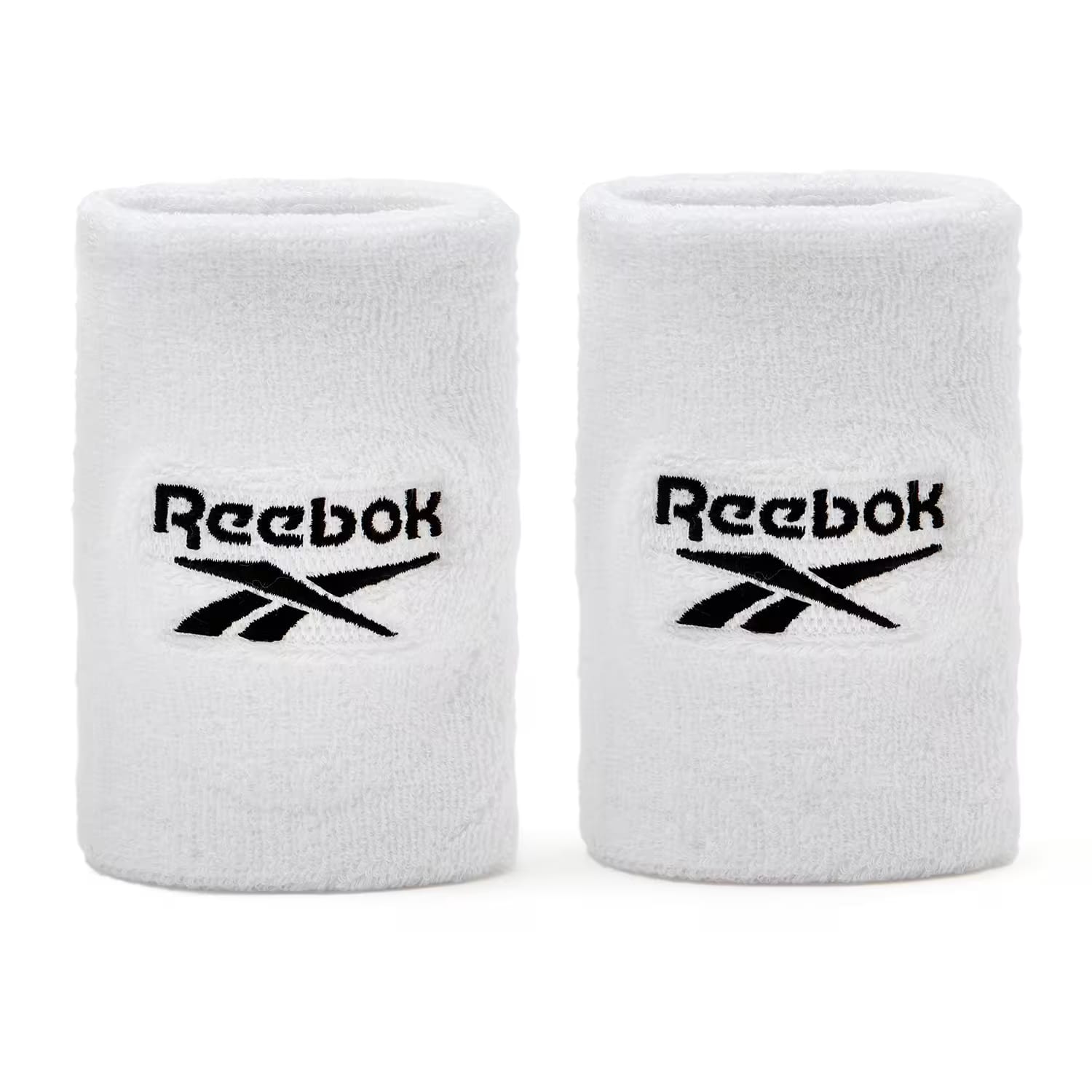 Buy Reebok Fitness Sports Wristbands (Long), White Online at Best