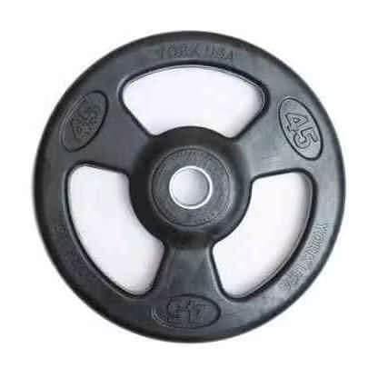 York Fitness ISO-Grip Rubber Weight Plate