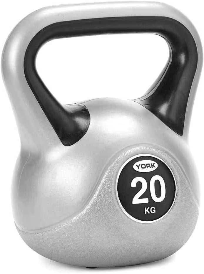 York Fitness Vinyl Kettlebell, 20 Kg 