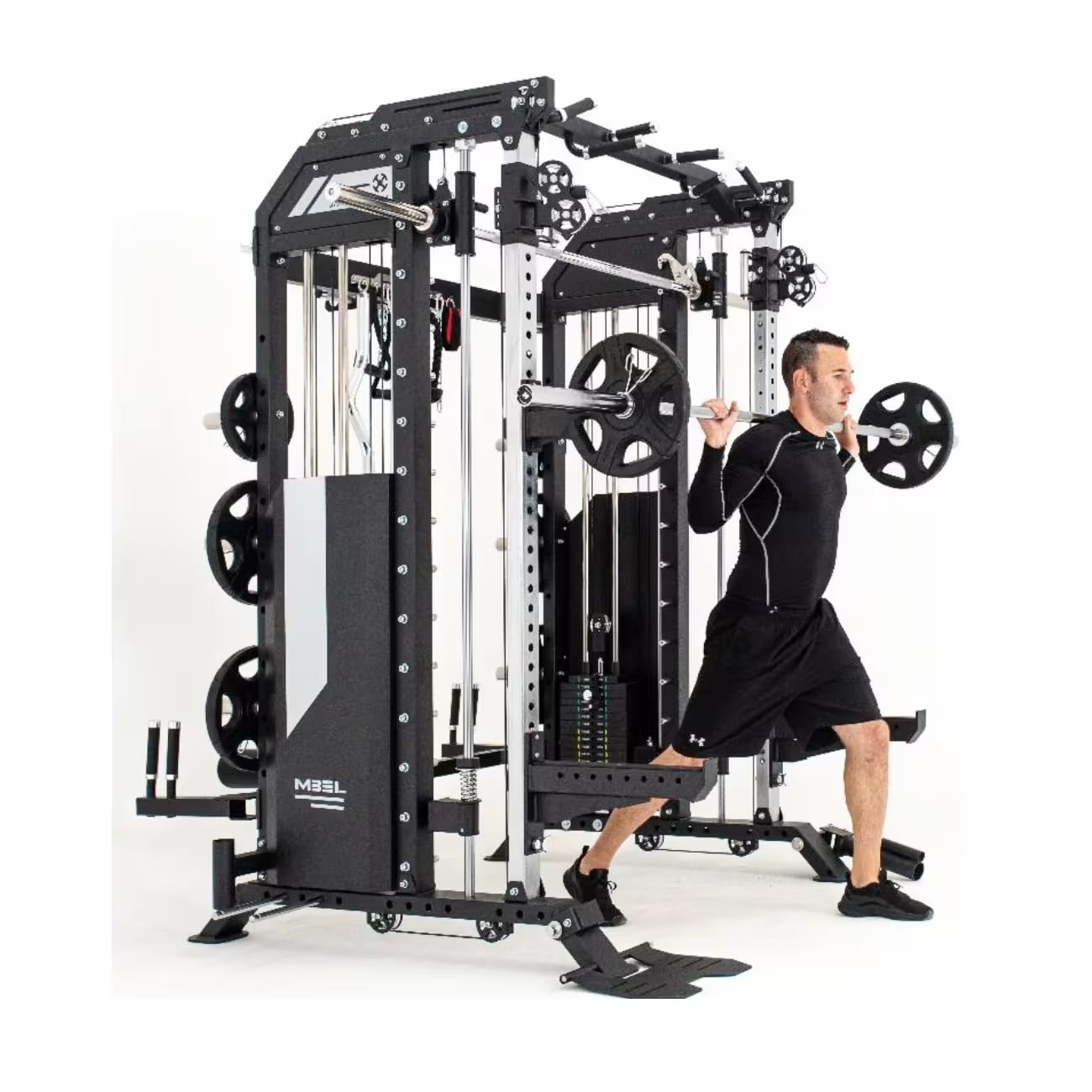 TRIMLIFE USA X9A Commercial All-in-One Functional Trainer with Upgrade Kit