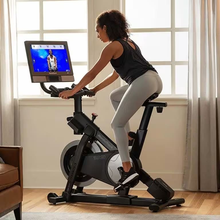 NordicTrack S22i Studio Indoor Cycle with 22" HD Screen & Incline Control