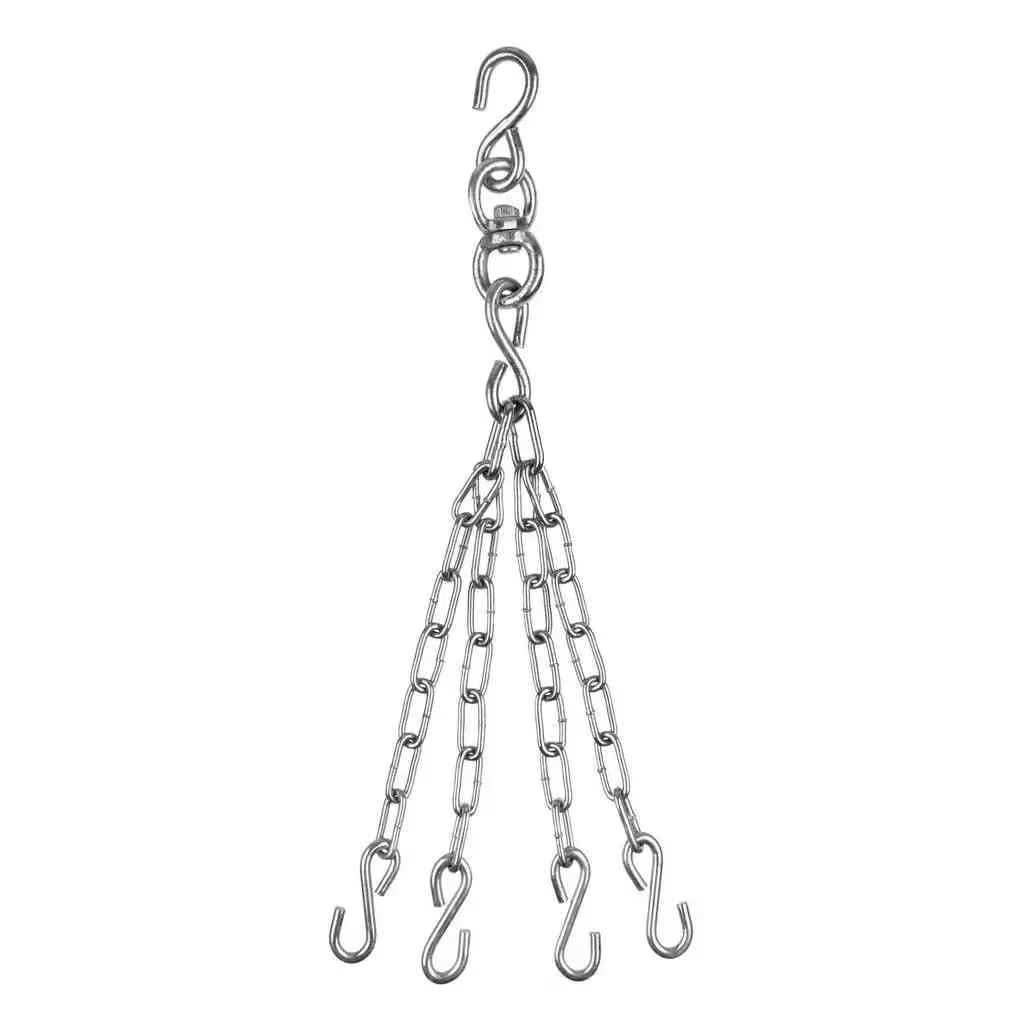 Benlee Heavy Duty Bag Chain with Swivel, Silver