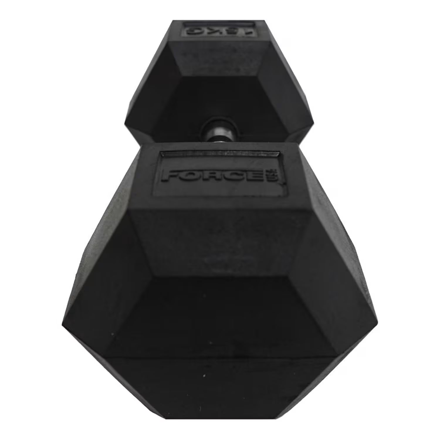 Force USA Rubber Hex Dumbbells Pair, 55 Kg