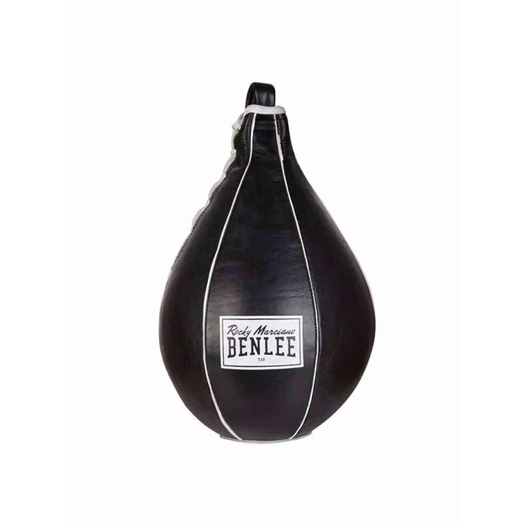 Benlee Medium Leather Speedball, Mack Black/White