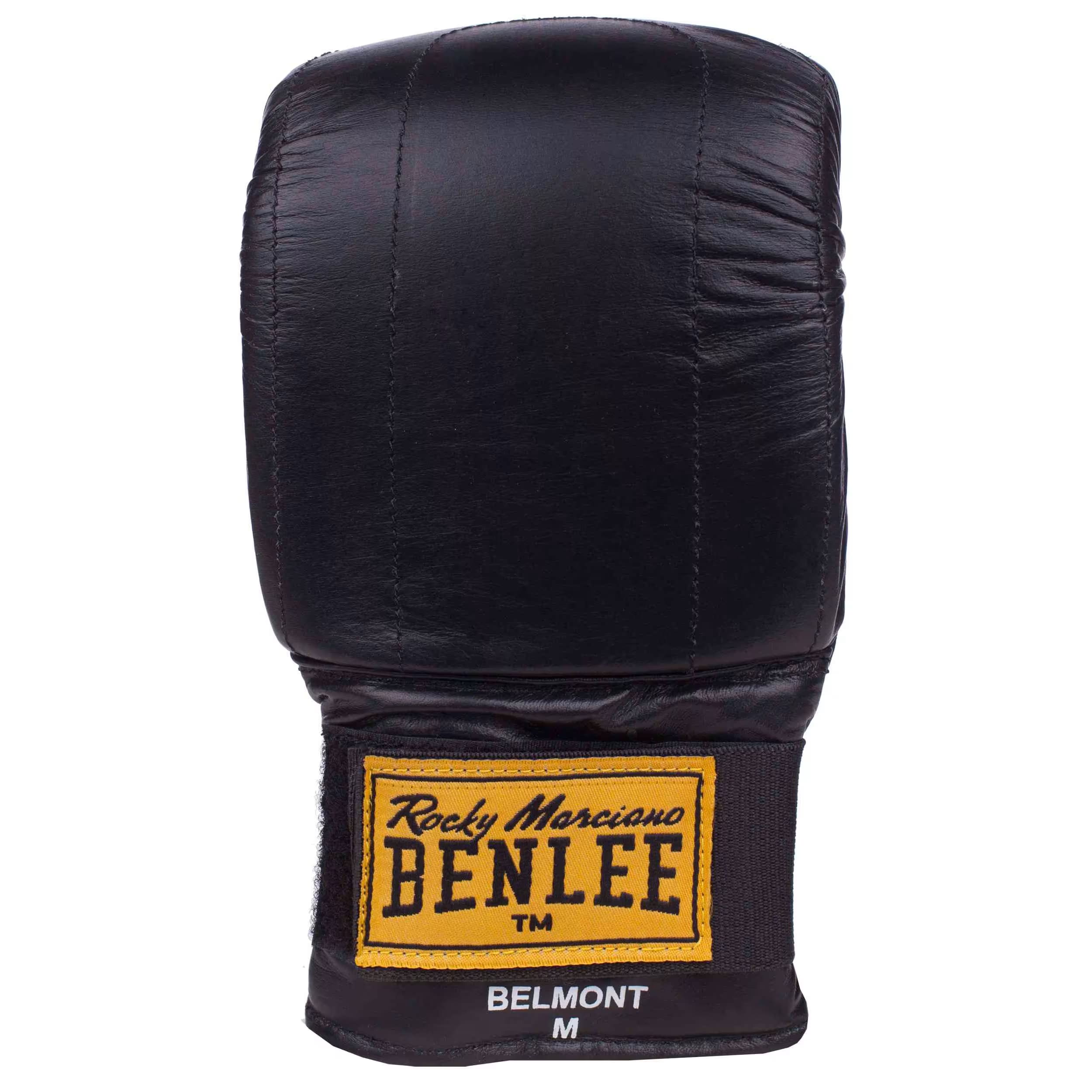 Benlee Small Belmont Leather Gloves Mitts, Black