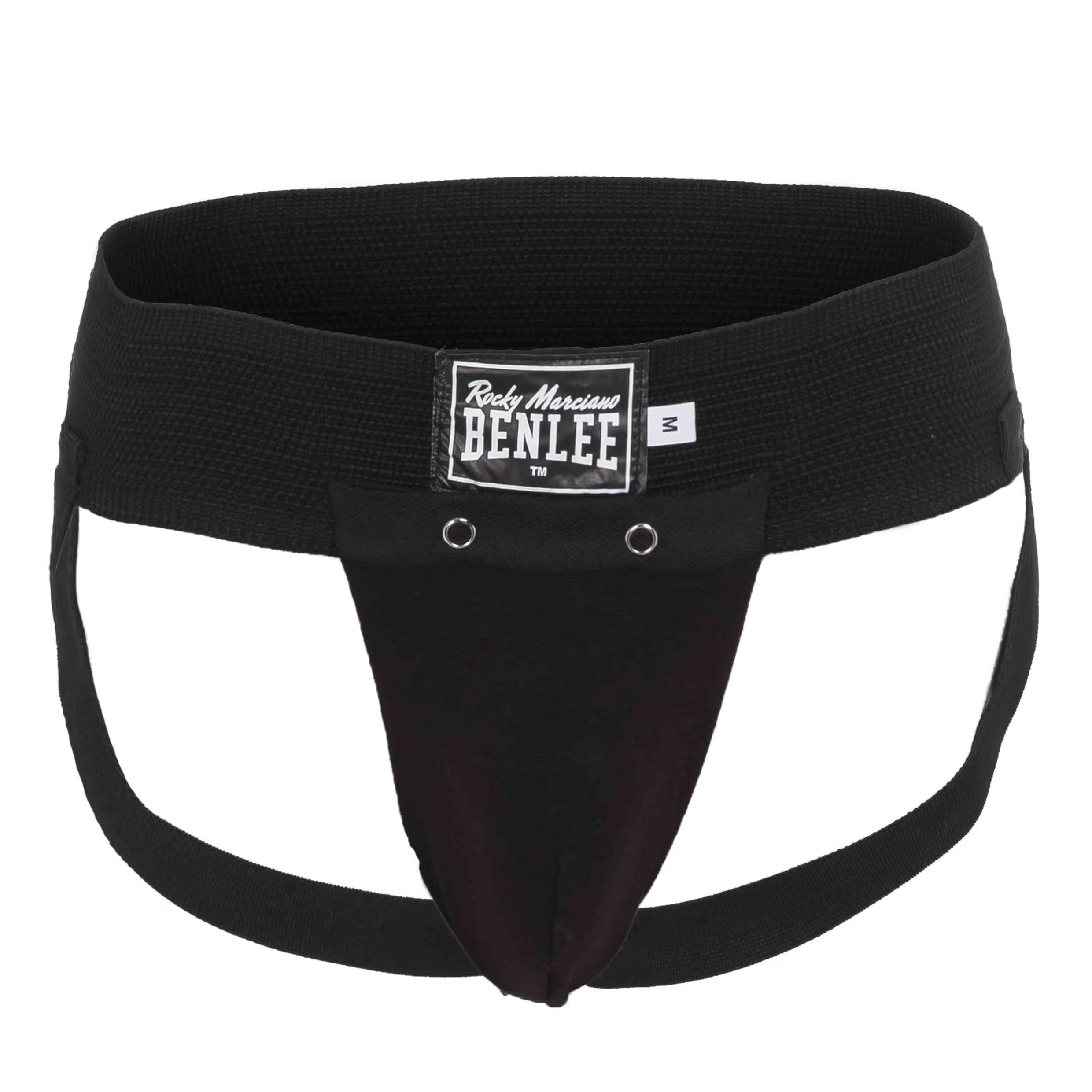 Benlee S Athletic Artificial Leather Groin Guard, Black