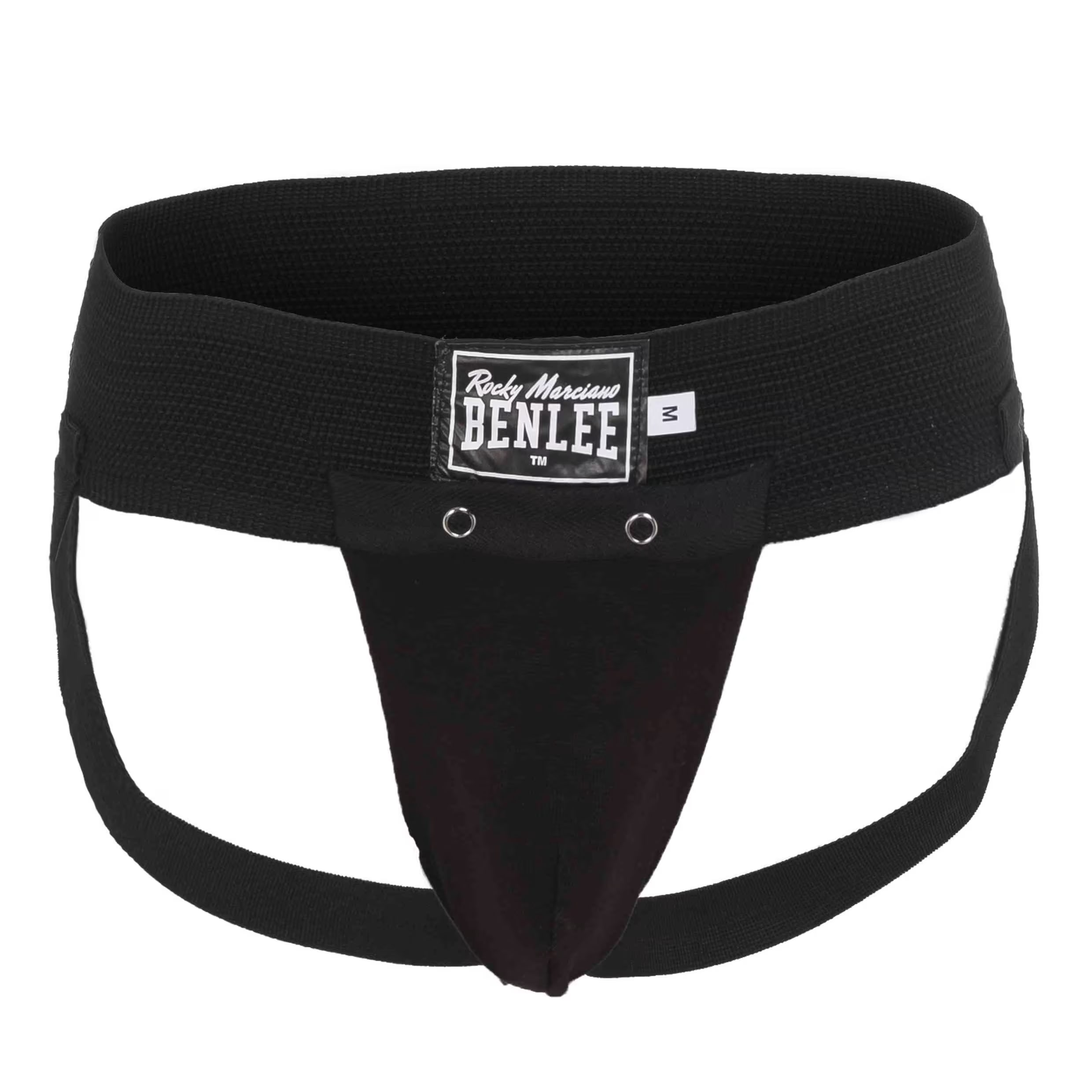 Benlee XL Athletic Artificial Leather Groin Guard, Black