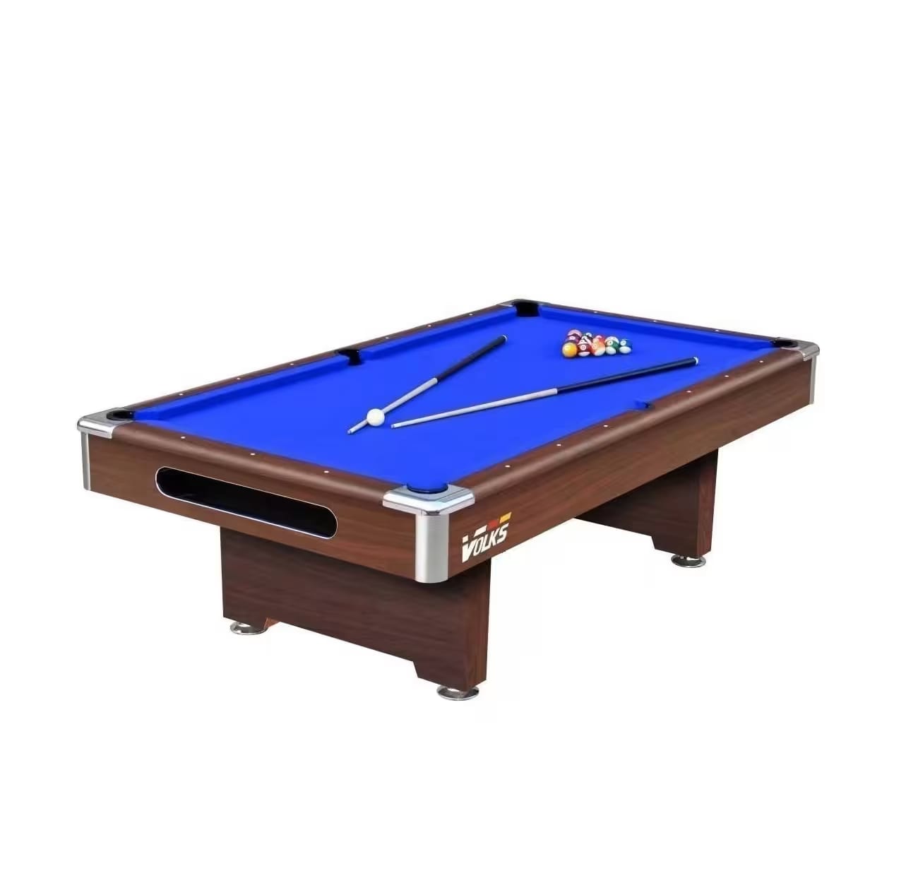 Volksgym Billiard Table, 7FT Blue