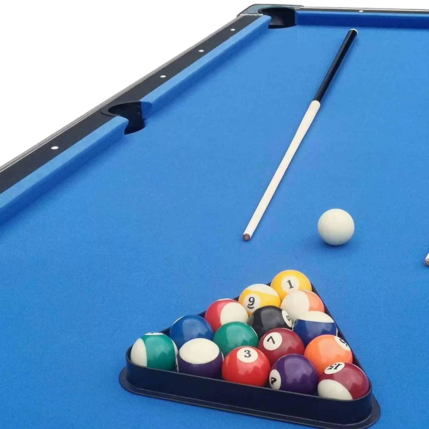 Murano Wooden Pool/Billiard Table, 8 Feet, Blue