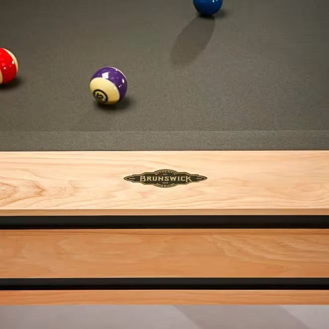 Brunswick 8ft Hickory Pool Table/Made in USA