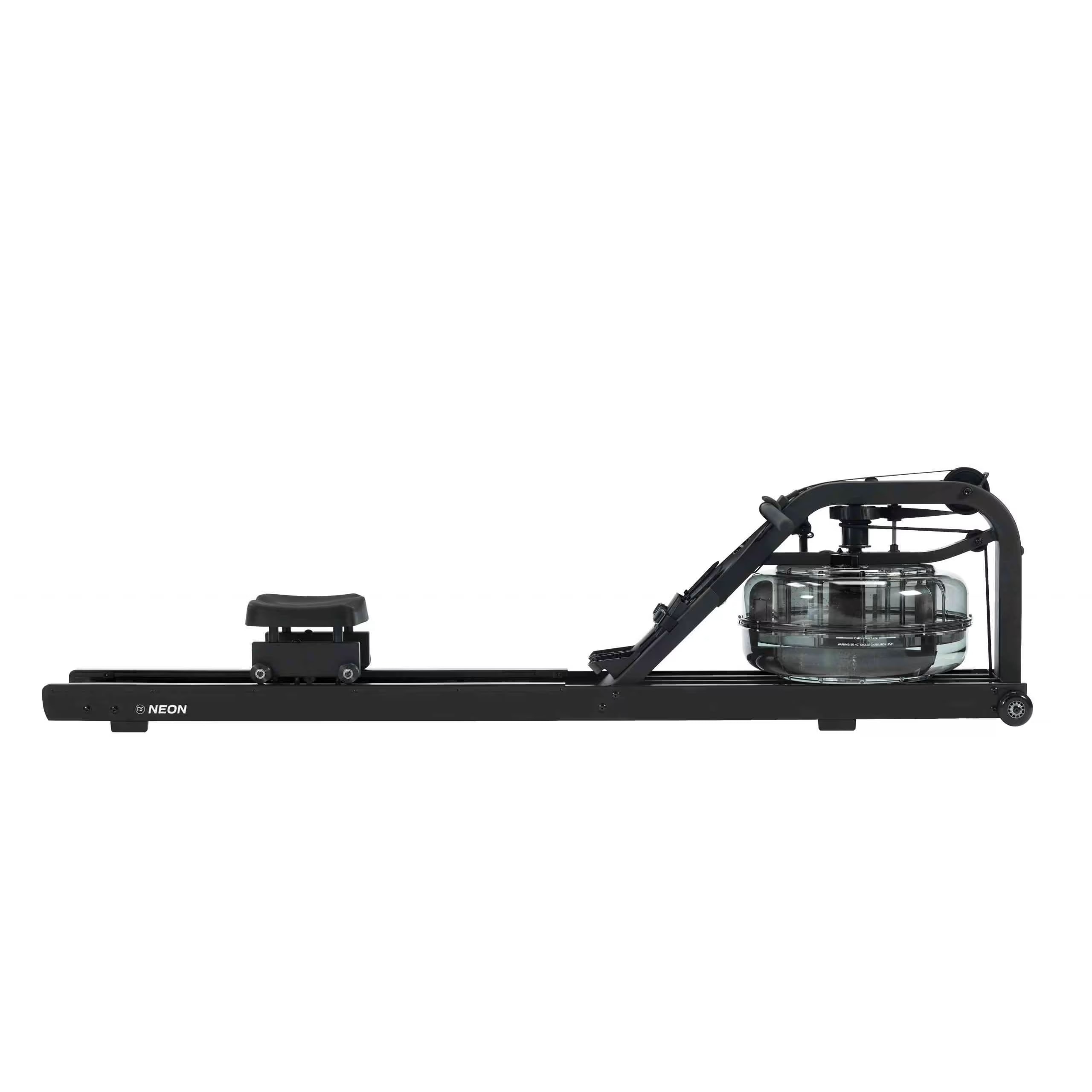 First Degree Fitness Neon Plus Fluid Rower, Black