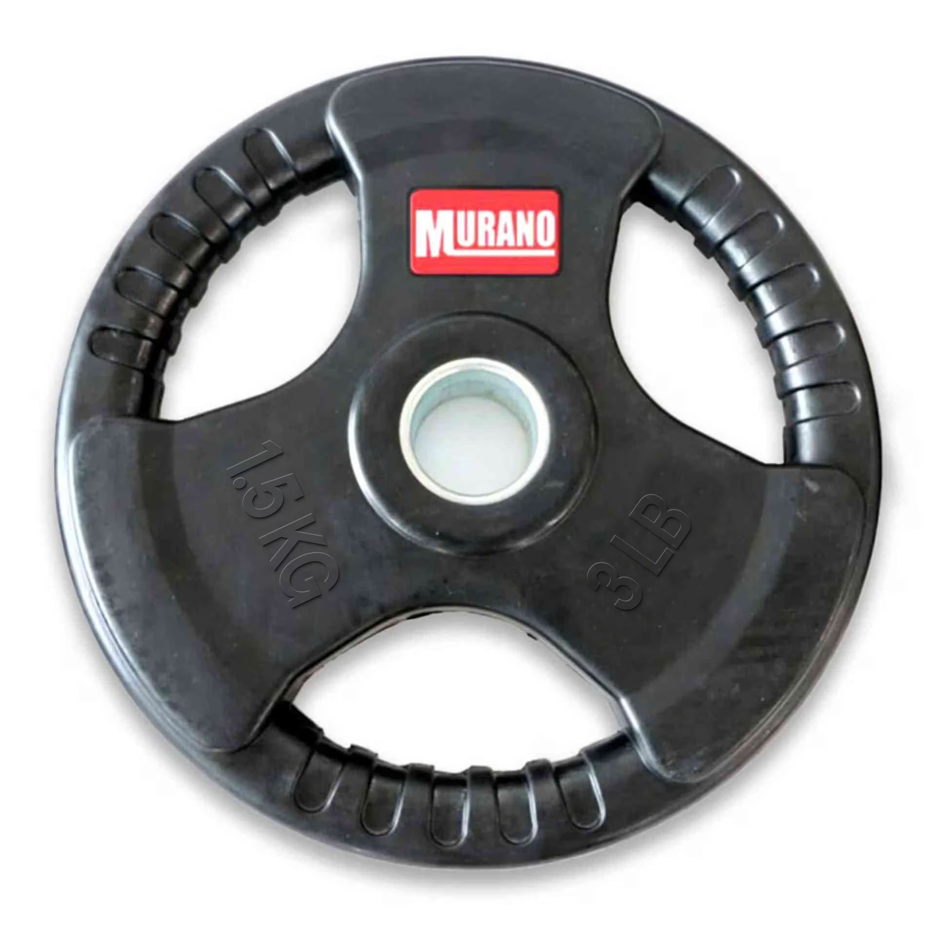Murano Olympic Rubber Weight Plate, 1.25Kg