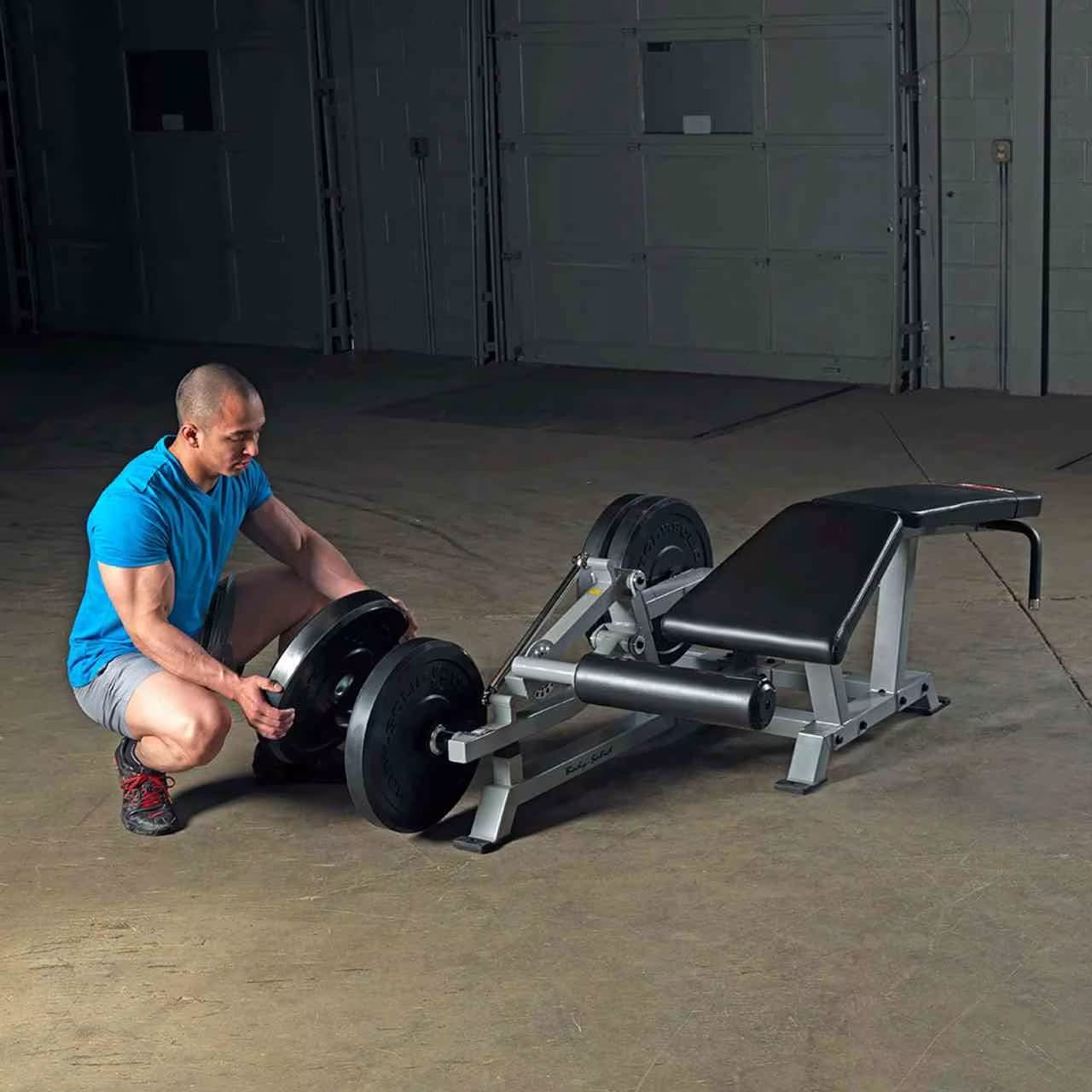 Body Solid Leverage Leg Curl LVLC