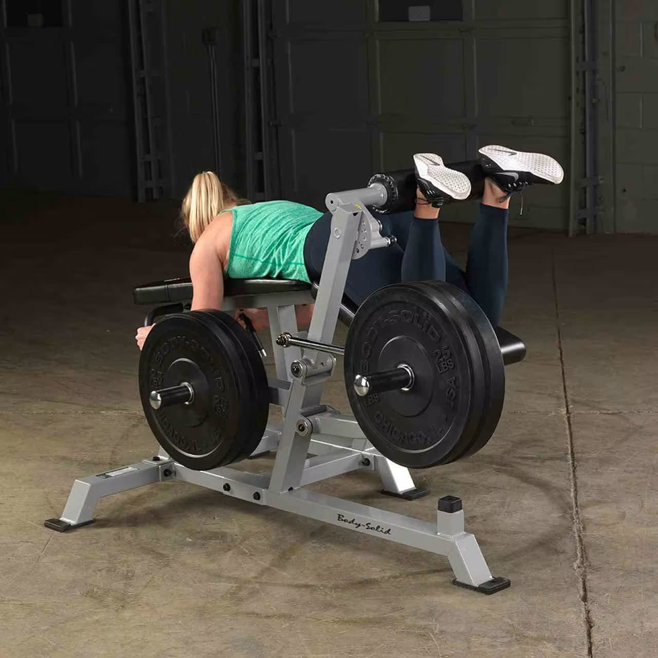 Body Solid Leverage Leg Curl LVLC