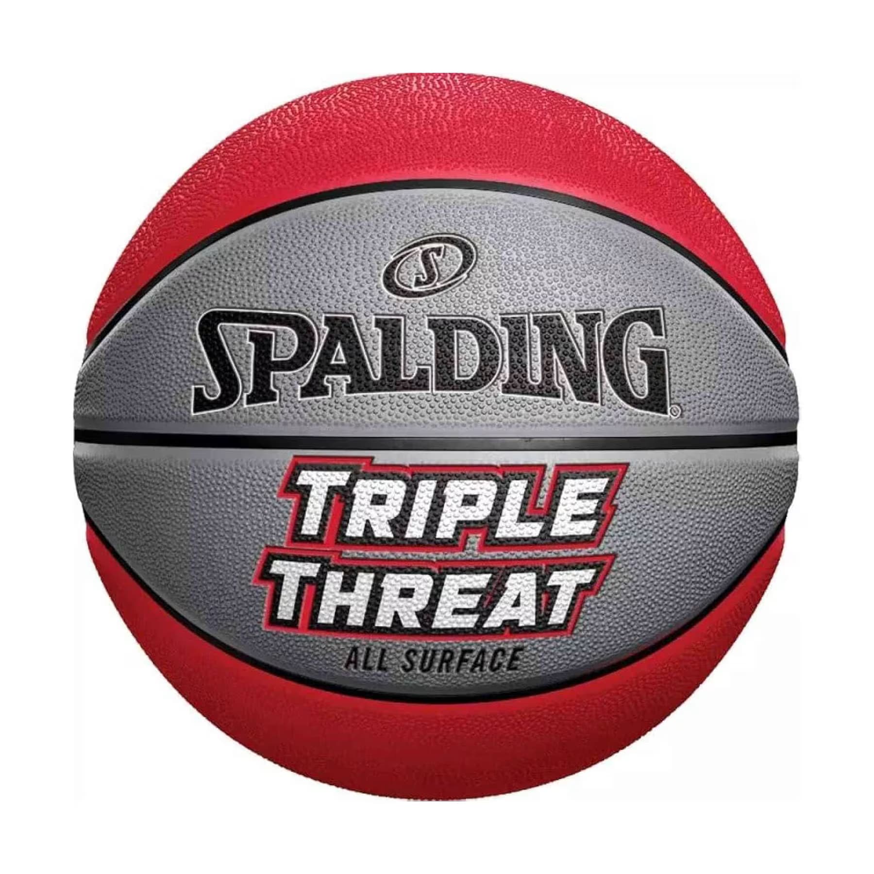 Triple Threat Rubber Basketball Size 7