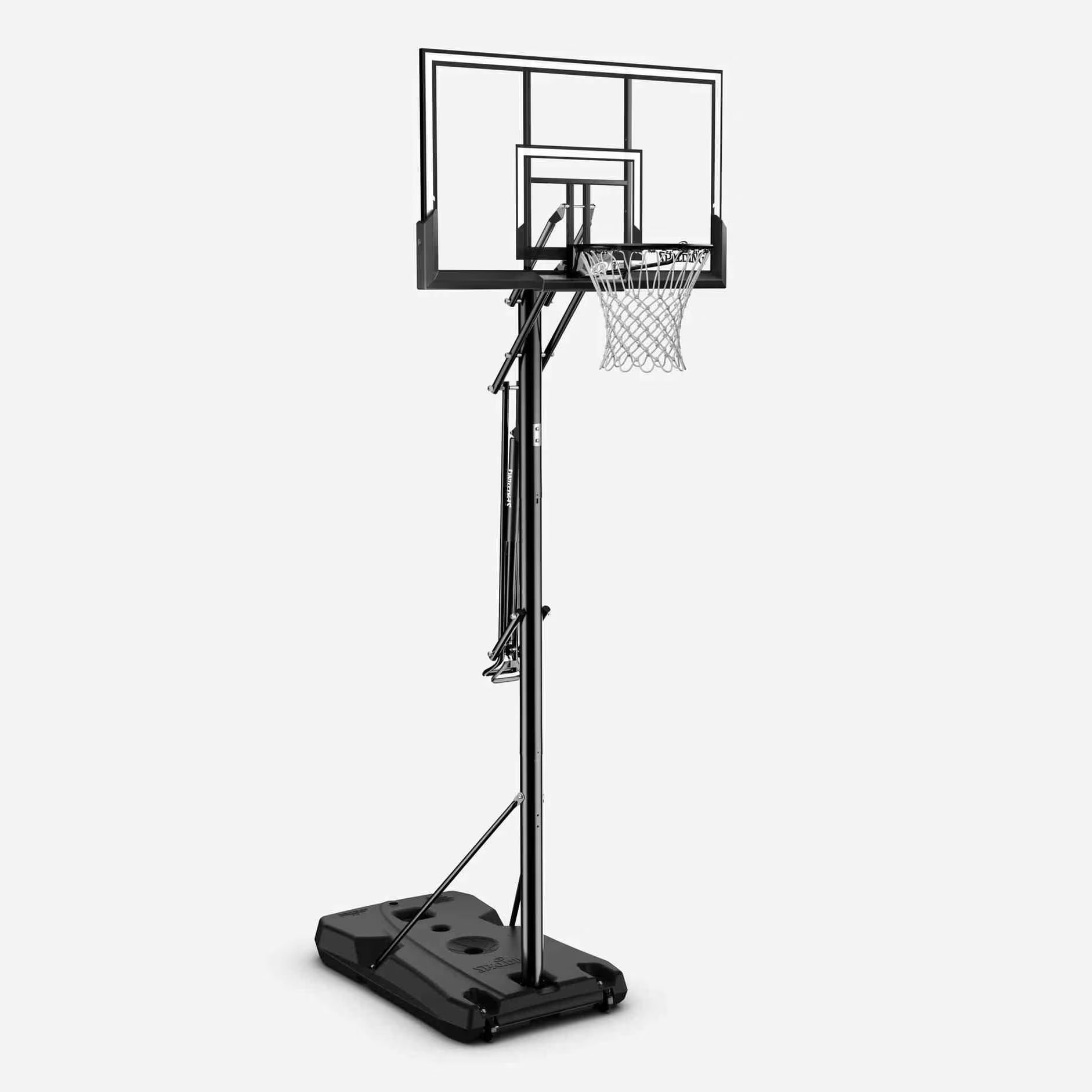 Silver Portable 52" Acrylic Backboard