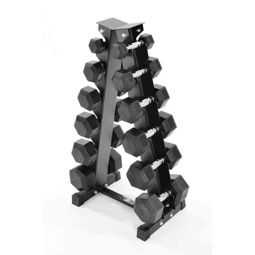 Murano Hex Dumbbell With Rack 2.5Kg To 15Kg