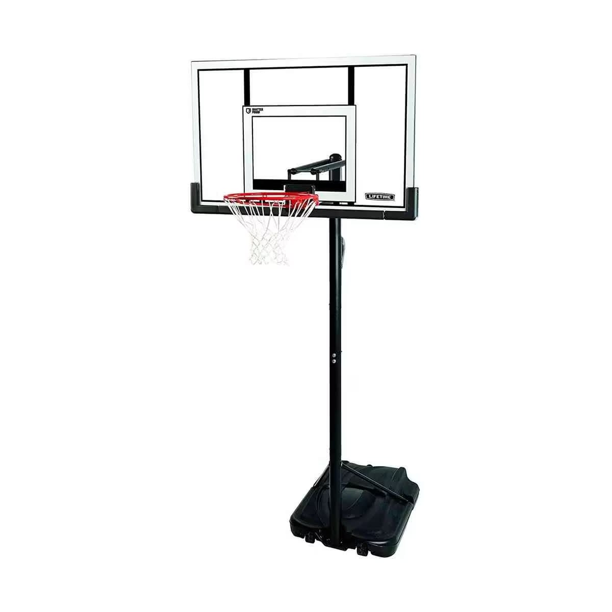 Life Time 52-Inch Adjustable Portable Basketball Hoop