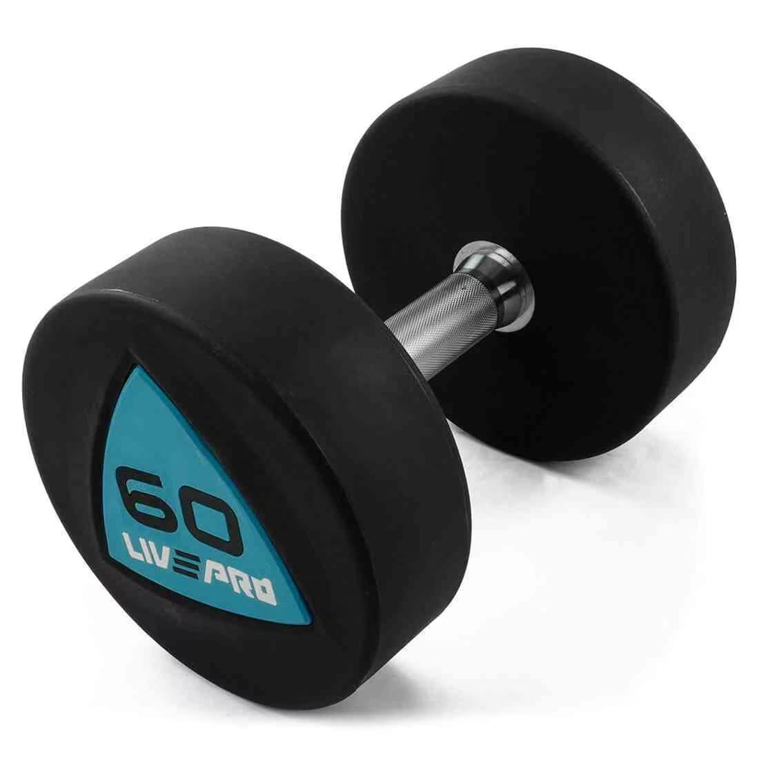 Livepro Urethane Dumbbell Pair 60 Kg