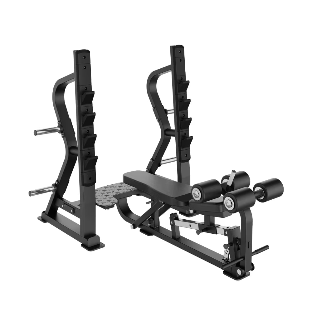 Insight Fitness Commercial Multi Bench Press, Black AH036