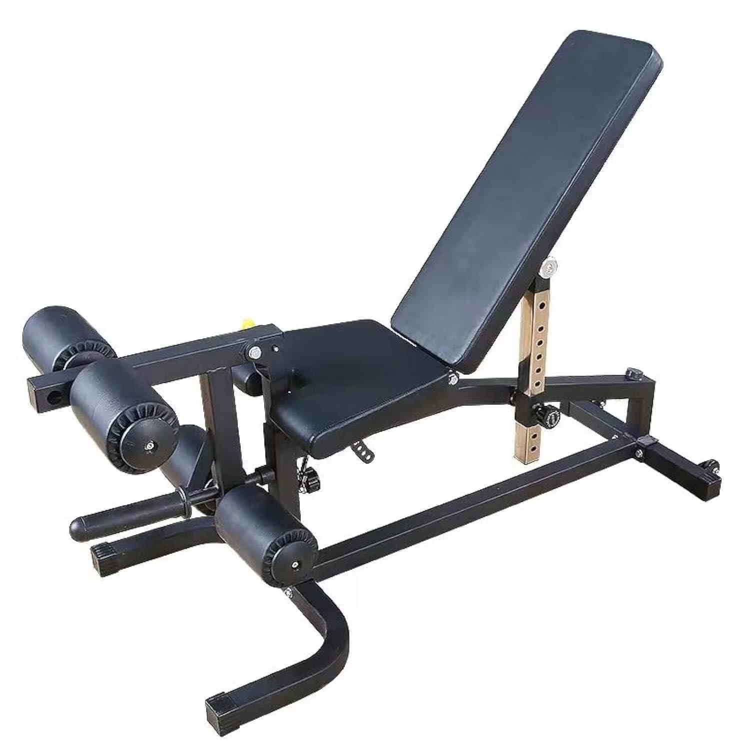 Murano Heavy Duty Adjustable Bench with Leg Extension & Preacher Curl Attachment