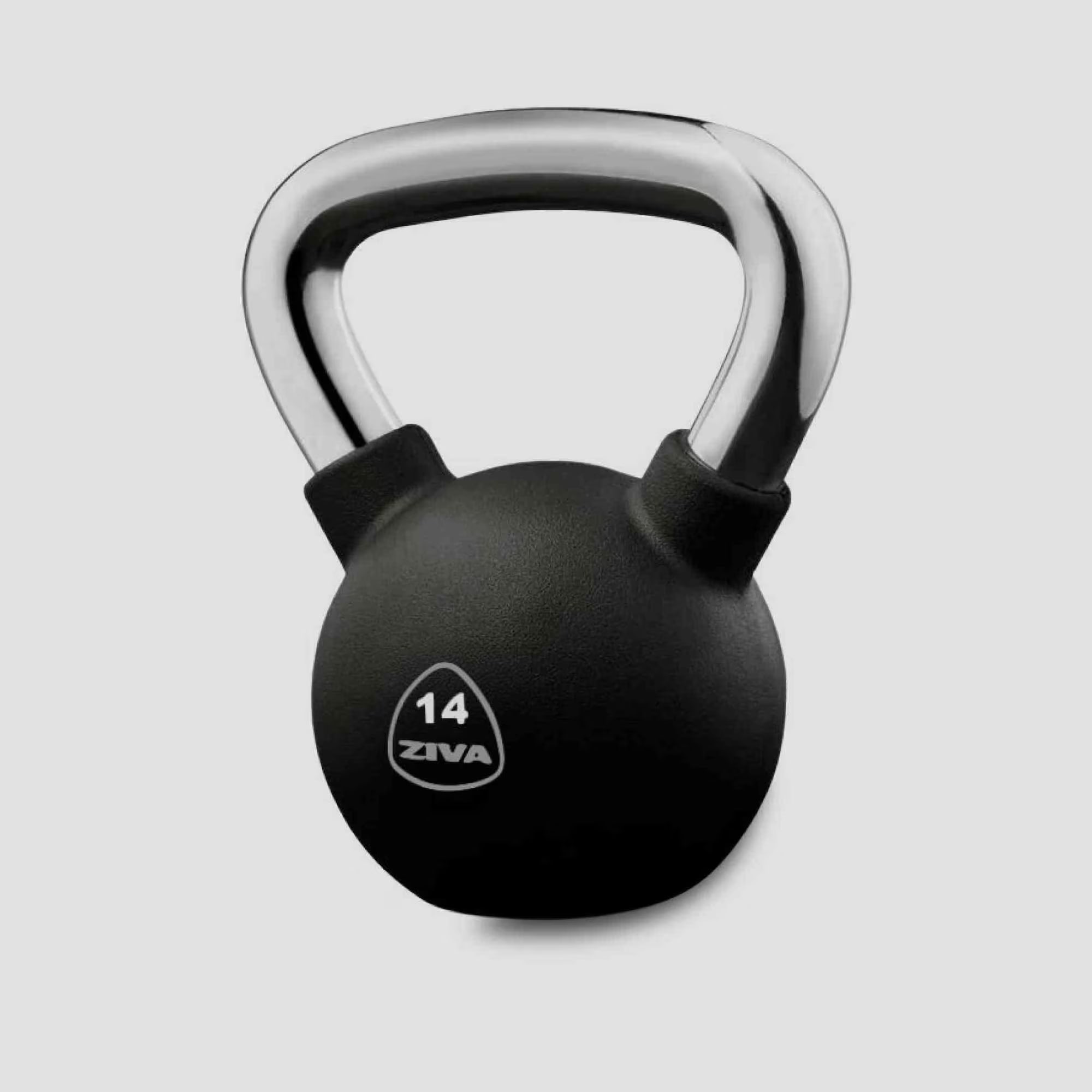 Ziva Performance Virgin Rubber Kettlebell 14 kg